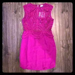 Angel Biba Fuchsia Dress
